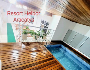 Resort Aracaty Helbor, completissimo e pé na areia